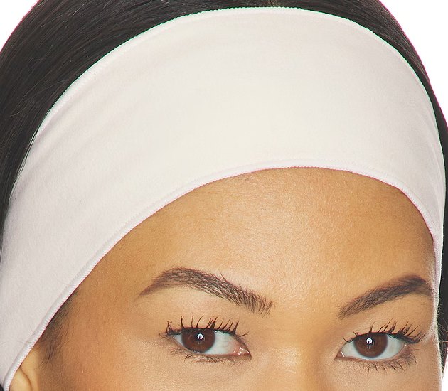 Light pink terry headband